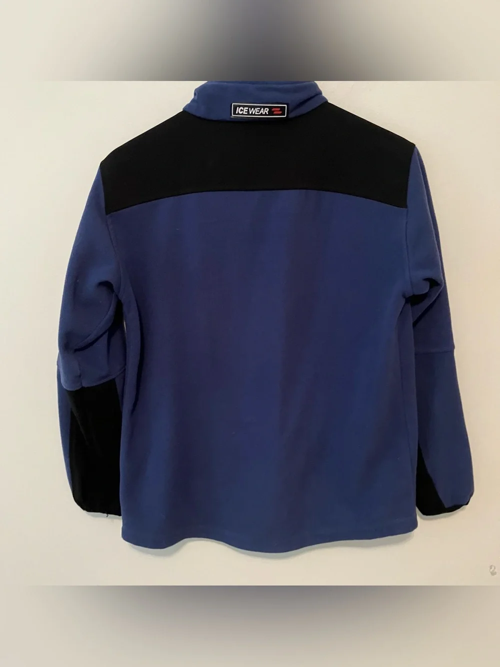 Icewear Fleece Jacket Boys XL Blue Outdoor Lightweight Pockets Full Zip Kids